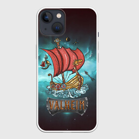 Чехол для iPhone 13 с принтом Valheim Корабль в Тюмени,  |  | fantasy | mmo | valheim | valve | валхейм | вальхейм | викинги | выживалка | игра | королевская битва | ммо | ролевая игра | фэнтази