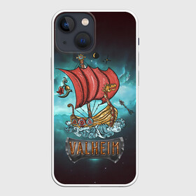 Чехол для iPhone 13 mini с принтом Valheim Корабль в Тюмени,  |  | fantasy | mmo | valheim | valve | валхейм | вальхейм | викинги | выживалка | игра | королевская битва | ммо | ролевая игра | фэнтази
