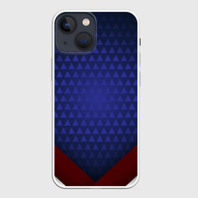 Чехол для iPhone 13 mini с принтом Blue abstract в Тюмени,  |  | luxury | versace | vip | абстракция | версаче | вип | паттерн | роскошь | текстуры