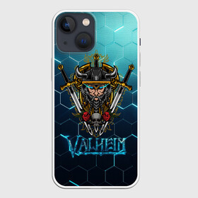 Чехол для iPhone 13 mini с принтом Valheim Neon Samurai в Тюмени,  |  | fantasy | mmo | valheim | valve | валхейм | вальхейм | викинги | выживалка | игра | королевская битва | ммо | ролевая игра | фэнтази