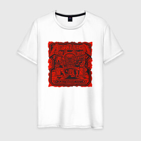 Мужская футболка хлопок с принтом METALLICA ROBOTIX в Тюмени, 100% хлопок | прямой крой, круглый вырез горловины, длина до линии бедер, слегка спущенное плечо. | metallica | джеймс хэтфилд | кирк хэмметт | ларс ульрих | роберт трухильо