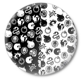 Значок с принтом ЭМБЛЕМЫ МАГИЧЕСКАЯ БИТВА JK в Тюмени,  металл | круглая форма, металлическая застежка в виде булавки | Тематика изображения на принте: anime | japan | japanese | jujutsu | jujutsu kaisen | kaisen | sukuna | tattoo | аниме | двуликий призрак | иероглифы | инумаки | итадори | итадори юдзи | магическая битва | нобара | панда | рёмен | рёмен сукуна | сатору | сукуна