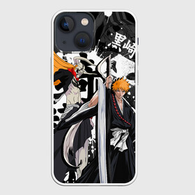 Чехол для iPhone 13 mini с принтом Bleach в Тюмени,  |  | bleach | hollow | ichigo | аниме | блич | ичиго куросаки | манга | маска | пустой