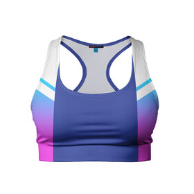 Женский спортивный топ 3D с принтом NEON GRADIENT FITNESS UNIFORM в Тюмени, 82% полиэстер, 18% спандекс Ткань безопасна для здоровья, позволяет коже дышать, не мнется и не растягивается |  | abstraction | geometry | hexagon | neon | paints | stripes | texture | triangle | абстракция | брызги | геометрия | краски | неон | соты | текстура