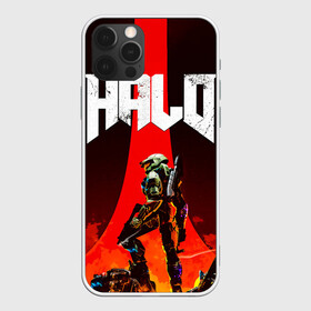 Чехол для iPhone 12 Pro Max с принтом HALO x DOOM в Тюмени, Силикон |  | Тематика изображения на принте: doom | game | games | halo | heilo | master chif | spartan | дум | игра | игры | ковенант | ковенанты | мастер чиф | спартанец | хало | хейло | хэйло