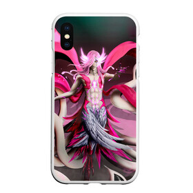 Чехол для iPhone XS Max матовый с принтом Bleach Aurora Archangel Art в Тюмени, Силикон | Область печати: задняя сторона чехла, без боковых панелей | anime | archangel | art | aurora | bleach | manga | аниме | арт | блич | манга