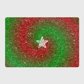 Магнитный плакат 3Х2 с принтом Звезда АПВ 179КЗ в Тюмени, Полимерный материал с магнитным слоем | 6 деталей размером 9*9 см | qr код | амулет | антивирус | антидепрессант | антистресс | бардовый | градиент | звезда | зеленый | иммуномодулятор | коллаж | оберег | талисман
