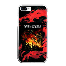 Чехол для iPhone 7Plus/8 Plus матовый с принтом DARKSOULS | DRAGON AGE в Тюмени, Силикон | Область печати: задняя сторона чехла, без боковых панелей | dark souls | darksouls | tegunvte | темные души