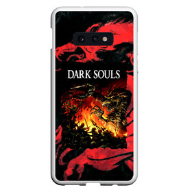 Чехол для Samsung S10E с принтом DARKSOULS | DRAGON AGE в Тюмени, Силикон | Область печати: задняя сторона чехла, без боковых панелей | dark souls | darksouls | tegunvte | темные души