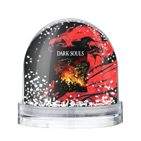 Снежный шар с принтом DARKSOULS | DRAGON AGE в Тюмени, Пластик | Изображение внутри шара печатается на глянцевой фотобумаге с двух сторон | dark souls | darksouls | tegunvte | темные души