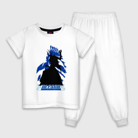 Детская пижама хлопок с принтом Shinigami Bleach в Тюмени, 100% хлопок |  брюки и футболка прямого кроя, без карманов, на брюках мягкая резинка на поясе и по низу штанин
 | bleach | daiko | ichigo | kurosaki | shinigami | блич | ичиго | куросаки