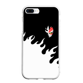 Чехол для iPhone 7Plus/8 Plus матовый с принтом BLEACH FIRE | БЛИЧ ОГОНЬ в Тюмени, Силикон | Область печати: задняя сторона чехла, без боковых панелей | Тематика изображения на принте: 13 отряд | anime | archangel | aurora | bleach | heroes | ichigo | manga | mask | аниме | блич | герои | ичиго | манга | маска