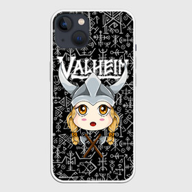 Чехол для iPhone 13 с принтом Valheim Girl в Тюмени,  |  | fantasy | mmo | valheim | valve | валхейм | вальхейм | викинги | выживалка | игра | королевская битва | ммо | ролевая игра | фэнтази