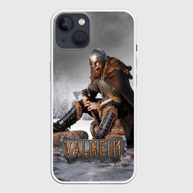 Чехол для iPhone 13 с принтом Valheim Викинг в Тюмени,  |  | fantasy | mmo | valheim | valve | валхейм | вальхейм | викинги | выживалка | игра | королевская битва | ммо | ролевая игра | фэнтази