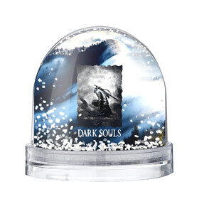 Снежный шар с принтом DARKSOULS WINTER в Тюмени, Пластик | Изображение внутри шара печатается на глянцевой фотобумаге с двух сторон | dark souls | darksouls | tegunvte | темные души