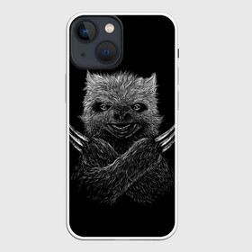 Чехол для iPhone 13 mini с принтом Росомаха в Тюмени,  |  | animal | beast | claws | earth | nature | planet | wolverine | wool | животные | звери | земля | когти | планета | природа | росомаха | шерсть