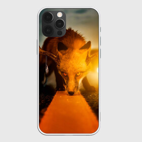 Чехол для iPhone 12 Pro Max с принтом Лиса с рогами оленя в Тюмени, Силикон |  | fox | foxy | животное | звери | лиса | лисенок | лисичка | милая | рыжая | фокс