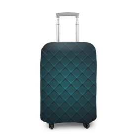 Чехол для чемодана 3D с принтом 3D luxury metal в Тюмени, 86% полиэфир, 14% спандекс | двустороннее нанесение принта, прорези для ручек и колес | luxury | versace | vip | абстракция | версаче | вип | паттерн | роскошь | текстуры