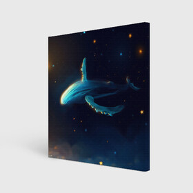 Холст квадратный с принтом СИНИЙ КИТ В НОЧНОМ НЕБЕ в Тюмени, 100% ПВХ |  | Тематика изображения на принте: blue whale | cloud | galaxy | moon | night | space | star | stars | whale | звёзды | кит | луна | небо | ночь | полосатик | синий кит