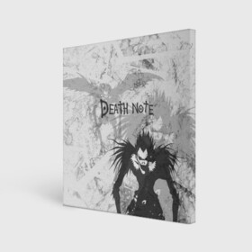 Холст квадратный с принтом Death Note Ryuk в Тюмени, 100% ПВХ |  | anime | death note | ryuk | аниме | герой | зло | манга | монстр | персонаж | рюк | страшный | хоррор