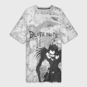 Платье-футболка 3D с принтом Death Note : Ryuk в Тюмени,  |  | anime | death note | ryuk | аниме | герой | зло | манга | монстр | персонаж | рюк | страшный | хоррор