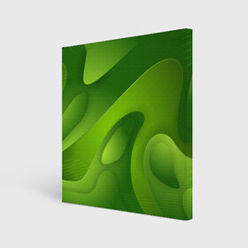 Холст квадратный с принтом 3d Green abstract в Тюмени, 100% ПВХ |  | Тематика изображения на принте: luxury | versace | vip | абстракция | версаче | вип | паттерн | роскошь | текстуры