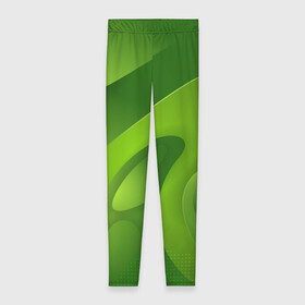 Леггинсы 3D с принтом 3d Green abstract в Тюмени, 80% полиэстер, 20% эластан | Эластичный пояс, зауженные к низу, низкая посадка | luxury | versace | vip | абстракция | версаче | вип | паттерн | роскошь | текстуры