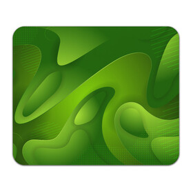 Коврик для мышки прямоугольный с принтом 3d Green abstract в Тюмени, натуральный каучук | размер 230 х 185 мм; запечатка лицевой стороны | Тематика изображения на принте: luxury | versace | vip | абстракция | версаче | вип | паттерн | роскошь | текстуры