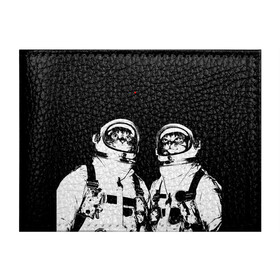 Обложка для студенческого билета с принтом Коты Космонавты в Тюмени, натуральная кожа | Размер: 11*8 см; Печать на всей внешней стороне | Тематика изображения на принте: 12 | 1961 | astronaut | cat | gagarin | mars | nasa | space | spacex | sssr | yuri | апрель | астронавт | гагарин | день | земля | космонавт | космонавтика | космос | кот | коты | кошка | лазер | луна | марс | наса | планета | поехали | полё