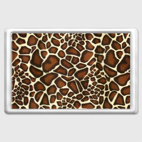 Магнит 45*70 с принтом Жираф в Тюмени, Пластик | Размер: 78*52 мм; Размер печати: 70*45 | giraffe | животное | жираф | пятна | текстура