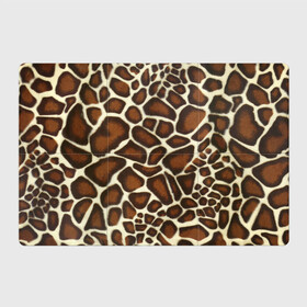 Магнитный плакат 3Х2 с принтом Жираф в Тюмени, Полимерный материал с магнитным слоем | 6 деталей размером 9*9 см | giraffe | животное | жираф | пятна | текстура