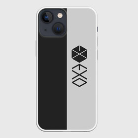 Чехол для iPhone 13 mini с принтом EXO в Тюмени,  |  | exo | exo лого | геометрия | логотип | минимализм | надпись
