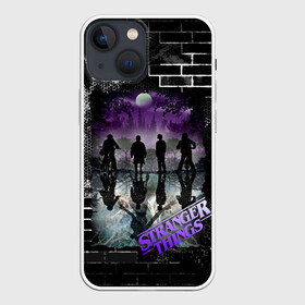 Чехол для iPhone 13 mini с принтом Stranger Things |Странные дела в Тюмени,  |  | netflix | stranger things | очень странные дела | сериал нетфликс | странные дела