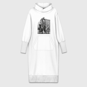 Платье удлиненное хлопок с принтом Рэпер DMX в Тюмени,  |  | dmx | hip | hip hop | hop | music | rap | бультерьер | бурбуль | дмикс | дог | питбули | питбуль | реп | ротвейлер | рэп | собаки | хип хоп | черно белая фотография