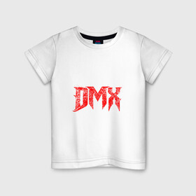 Детская футболка хлопок с принтом Рэпер DMX | логотип logo в Тюмени, 100% хлопок | круглый вырез горловины, полуприлегающий силуэт, длина до линии бедер | Тематика изображения на принте: dmx | hip | hip hop | hop | music | rap | бультерьер | бурбуль | дмикс | дог | питбули | питбуль | реп | ротвейлер | рэп | собаки | хип хоп | черно белая фотография