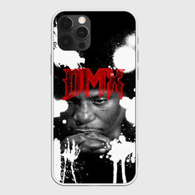 Чехол для iPhone 12 Pro с принтом Рэпер DMX в Тюмени, силикон | область печати: задняя сторона чехла, без боковых панелей | dmx | hip | hip hop | hop | music | rap | бультерьер | бурбуль | дмикс | дог | питбули | питбуль | реп | ротвейлер | рэп | собаки | хип хоп | черно белая фотография