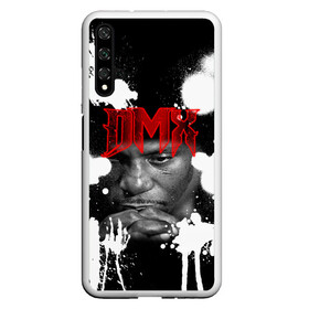 Чехол для Honor 20 с принтом Рэпер DMX в Тюмени, Силикон | Область печати: задняя сторона чехла, без боковых панелей | dmx | hip | hip hop | hop | music | rap | бультерьер | бурбуль | дмикс | дог | питбули | питбуль | реп | ротвейлер | рэп | собаки | хип хоп | черно белая фотография