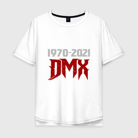 Мужская футболка хлопок Oversize с принтом DMX Life в Тюмени, 100% хлопок | свободный крой, круглый ворот, “спинка” длиннее передней части | Тематика изображения на принте: dmx | dog | earl simmons | hip hop | music | new york | rap | rapper | rip | ruff ryders | диэмикс | музыка | нью йорк | пёс | рэп | рэпер | хипхоп | эрл симмонс