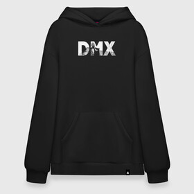 Худи SuperOversize хлопок с принтом DMX - Earl Simmons в Тюмени, 70% хлопок, 30% полиэстер, мягкий начес внутри | карман-кенгуру, эластичная резинка на манжетах и по нижней кромке, двухслойный капюшон
 | american | dmx | dog | earl simmons | gangsta | hip hop | legend | rap | музыка | рэп | хип хоп