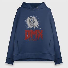 Женское худи Oversize хлопок с принтом DMX - Rest In Peace в Тюмени, френч-терри — 70% хлопок, 30% полиэстер. Мягкий теплый начес внутри —100% хлопок | боковые карманы, эластичные манжеты и нижняя кромка, капюшон на магнитной кнопке | Тематика изображения на принте: dmx | dog | earl simmons | hip hop | music | new york | rap | rapper | rip | ruff ryders | диэмикс | музыка | нью йорк | пёс | рэп | рэпер | хипхоп | эрл симмонс