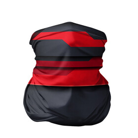 Бандана-труба 3D с принтом Red and Black 3D abstract в Тюмени, 100% полиэстер, ткань с особыми свойствами — Activecool | плотность 150‒180 г/м2; хорошо тянется, но сохраняет форму | luxury | versace | vip | абстракция | версаче | вип | паттерн | роскошь | текстуры