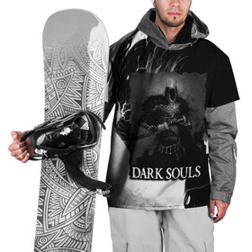 Накидка на куртку 3D с принтом DARKSOULS | ТЁМНЫЙ РЫЦАРЬ в Тюмени, 100% полиэстер |  | dark souls | darksouls | tegunvte | демоны | рыцарь | средневековье | темные души
