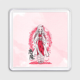 Магнит 55*55 Незуко Камадо Kimetsu no Yaiba: в Тюмени, Пластик | Размер: 65*65 мм; Размер печати: 55*55 мм | Тематика изображения на принте: demon slayer | kamado | kimetsu no yaiba | nezuko | tanjiro | аниме | гию томиока | зеницу агацума | иноске хашибира | камадо | клинок | корзинная девочка | манга | музан кибуцуджи | незуко | рассекающий демонов | танджиро