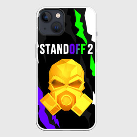 Чехол для iPhone 13 с принтом GOLD MASK Z9   STANDOFF 2 в Тюмени,  |  | clan | gold | mask | project z9. | saints | standoff 2 | z9 | золото | кейсы | клан | маска | оружие | стандофф 2 | стенд 2 | стикеры | стрелялка | шутер