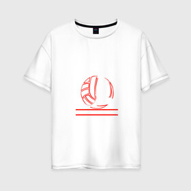 Женская футболка хлопок Oversize с принтом Карасуно в Тюмени, 100% хлопок | свободный крой, круглый ворот, спущенный рукав, длина до линии бедер
 | 2012 | anime | haikyuu | аниме | волейбол | волейбольный | ворон | кагэяма | карасуно | клуб | клуба | логотип | мяч | надпись | птица | сёё | сериал | силуэт | спорт | тобио | хината | эмблема