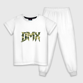 Детская пижама хлопок с принтом DMX Soldier в Тюмени, 100% хлопок |  брюки и футболка прямого кроя, без карманов, на брюках мягкая резинка на поясе и по низу штанин
 | dmx | dog | earl simmons | hip hop | music | new york | rap | rapper | rip | ruff ryders | диэмикс | музыка | нью йорк | пёс | рэп | рэпер | хипхоп | эрл симмонс