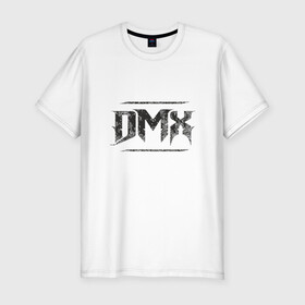 Мужская футболка хлопок Slim с принтом DMX Black в Тюмени, 92% хлопок, 8% лайкра | приталенный силуэт, круглый вырез ворота, длина до линии бедра, короткий рукав | Тематика изображения на принте: dmx | dog | earl simmons | hip hop | music | new york | rap | rapper | rip | ruff ryders | диэмикс | музыка | нью йорк | пёс | рэп | рэпер | хипхоп | эрл симмонс