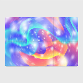 Магнитный плакат 3Х2 с принтом Волшебные тропы в Тюмени, Полимерный материал с магнитным слоем | 6 деталей размером 9*9 см | Тематика изображения на принте: блеск | волны | волшебство | градиент | звезды | ленты | магия | тропы