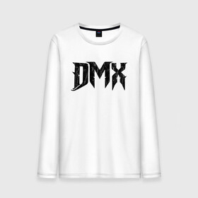 Мужской лонгслив хлопок с принтом DMX | Logo (Z) в Тюмени, 100% хлопок |  | Тематика изображения на принте: dark man x | dmx | earl simmons | hip hop | rap | реп | репер | рэп | хип хоп | эрл симмонс