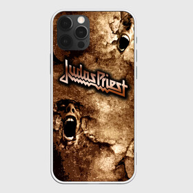 Чехол для iPhone 12 Pro Max с принтом JUDAS PRIEST SCREAM в Тюмени, Силикон |  | Тематика изображения на принте: judas priest | гленн типтон | йен хилл | роб хэлфорд | скотт трэвис | хард рок | хеви метал